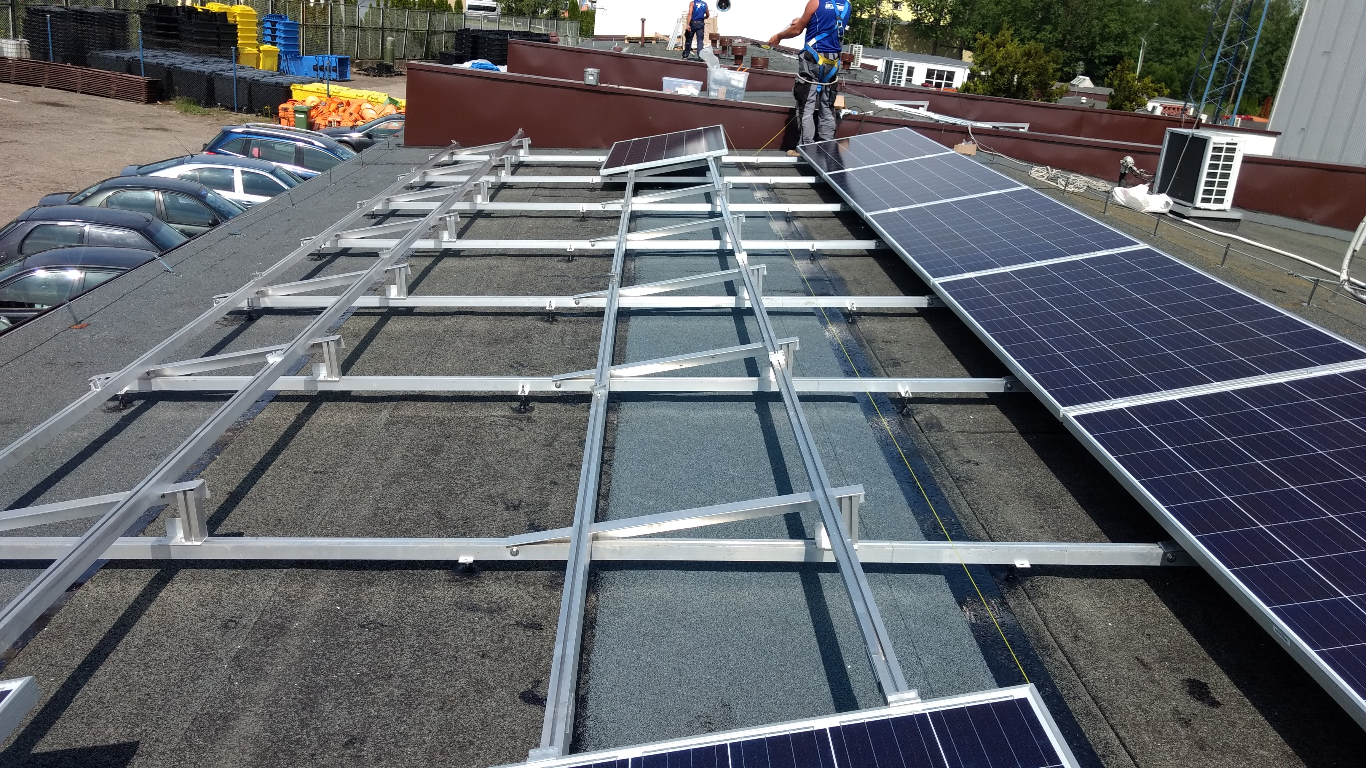 Instalacja fotowoltaiczna o mocy 40kWp Eko-Solar w Koszalinie (2)